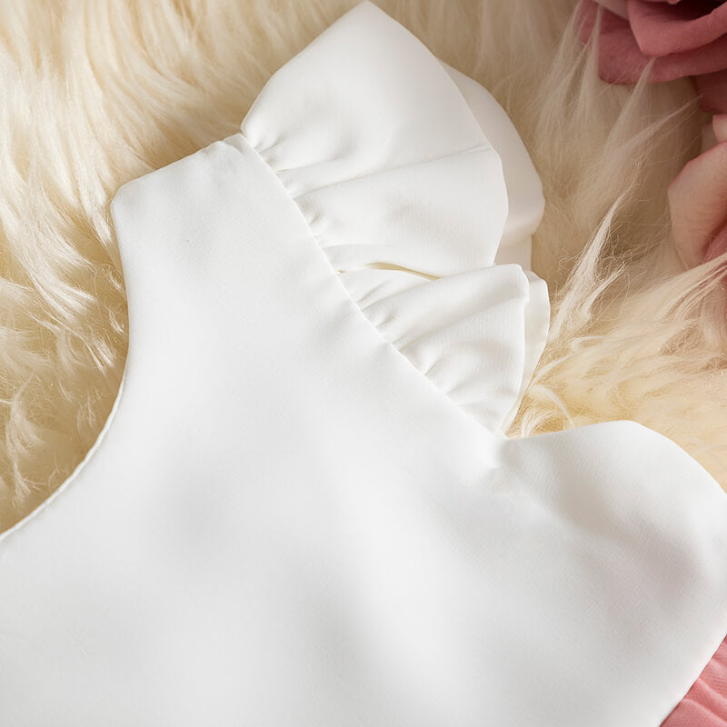 Robe Princesse Rose Petite Fille