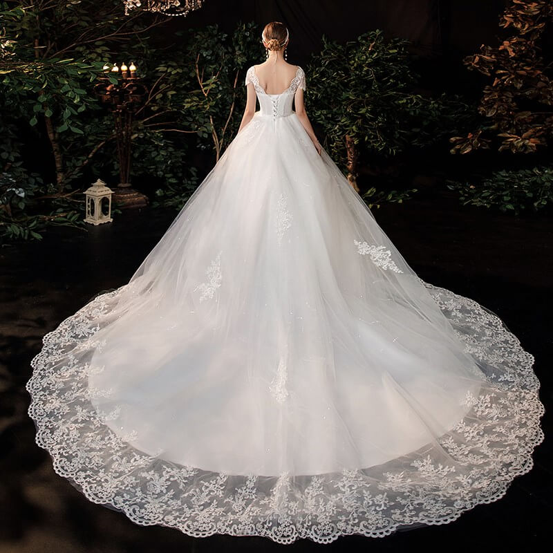 Robe de Mariée Strass et Paillette Princesse