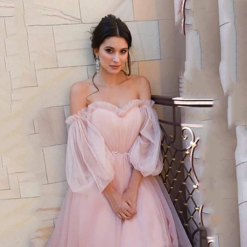 Robe de Mariée Rose Princesse