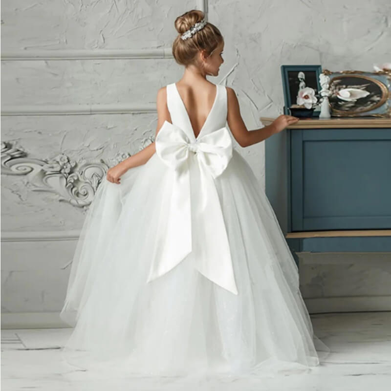 Robe blanche fille mariage