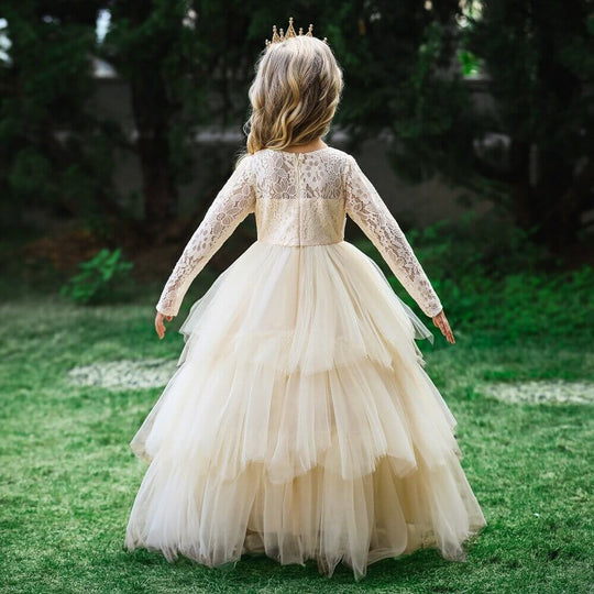 Robe Bouffante Longue Princesse