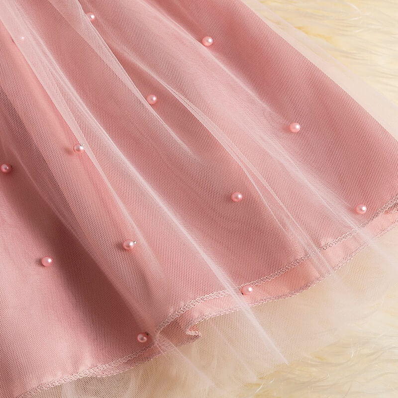 Robe Princesse Rose Petite Fille