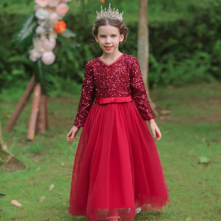 Robe princesse rouge