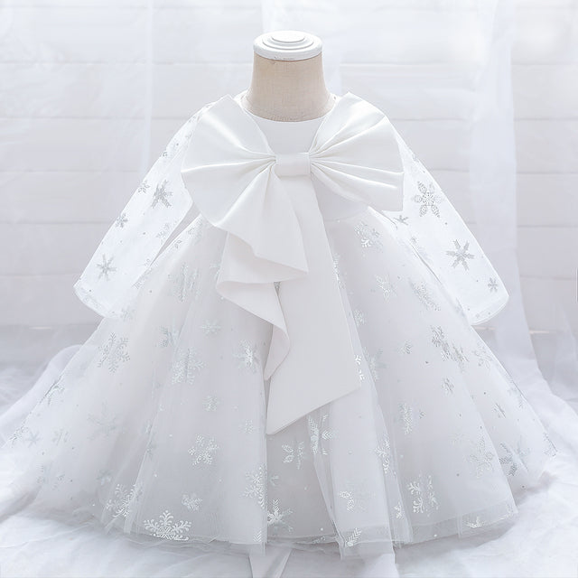 Robe Princesse Bébé Manches Longues