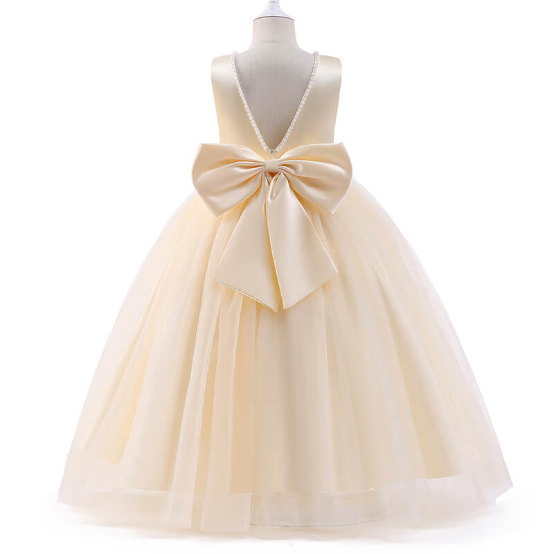 Robe Princesse Fille Satin