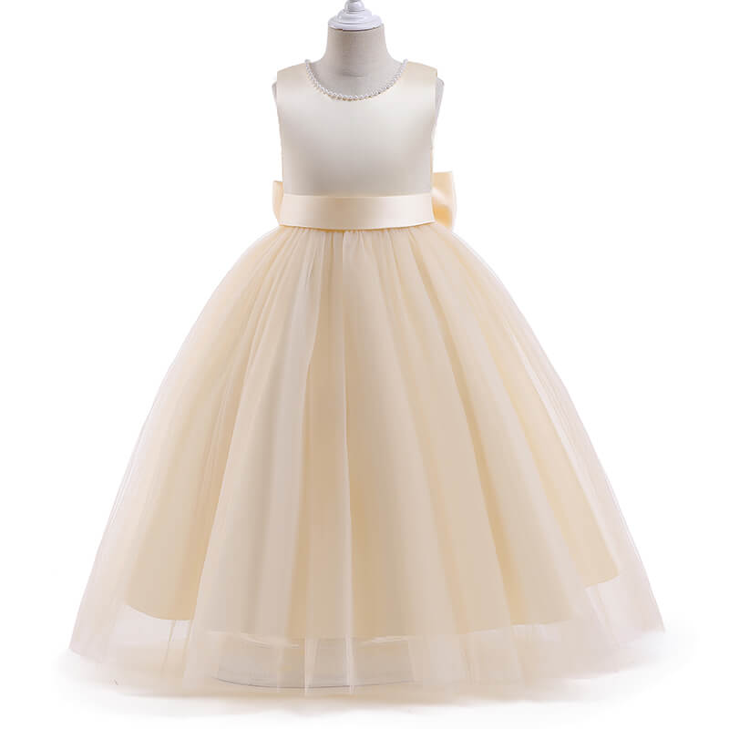 Robe Princesse Fille Satin