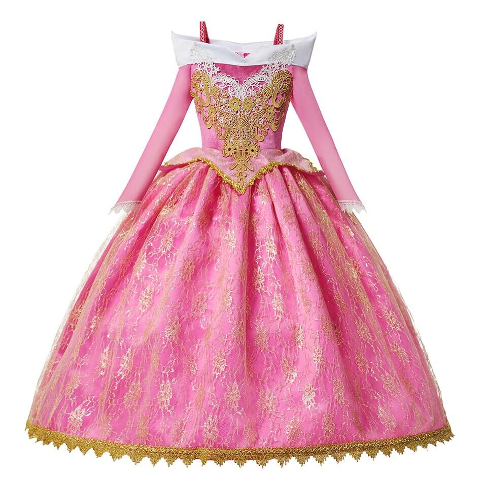 Robe Princesse Rose Petite Fille