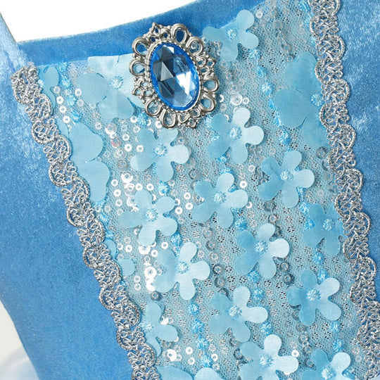 Robe Princesse Bleue et Blanche