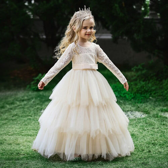 Robe Bouffante Longue Princesse
