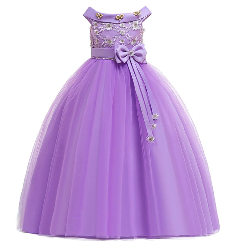 Robe de Princesse Mauve