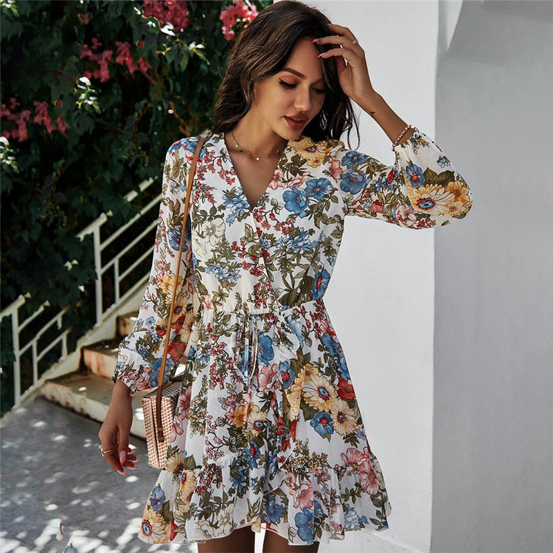 Ma Robe Princesse - robe princesse romantique blanche à fleurs