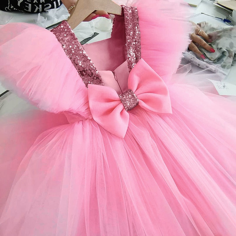 Robe de Princesse Bébé