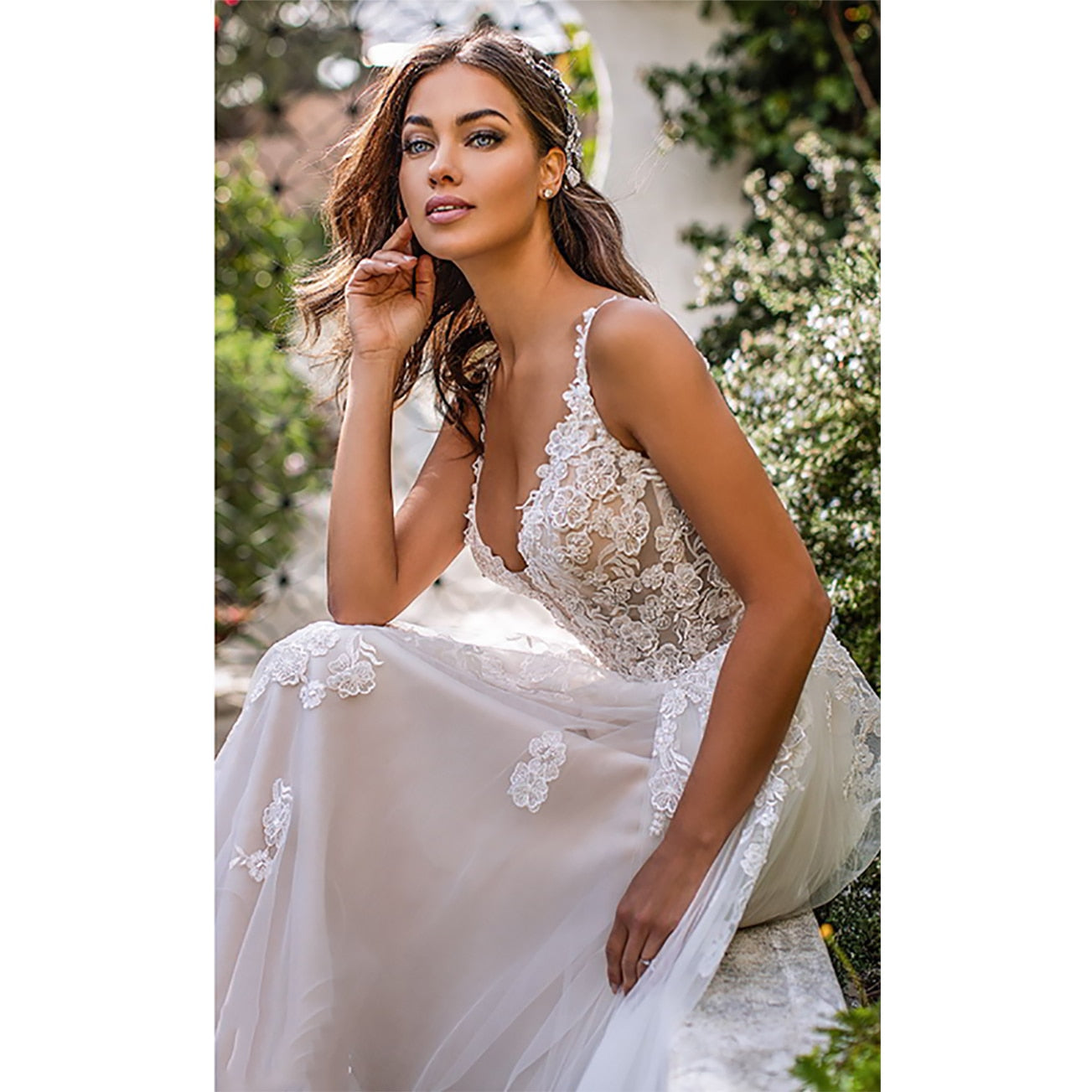 Robe de Mariée Blanche Princesse