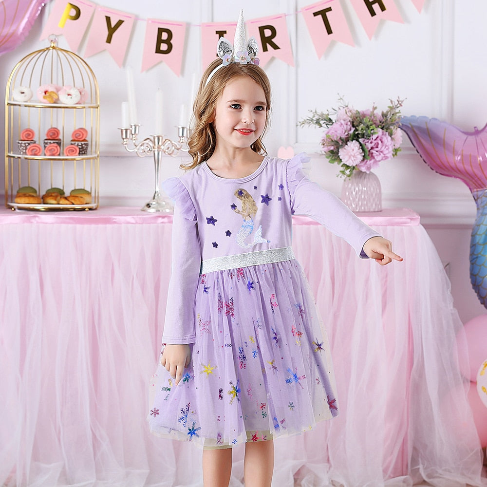 Ma Robe Princesse - Robe Princesse Fille Violette