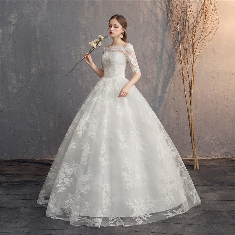 Ma Robe Princesse - Robe Princesse Mariage Simple blanche