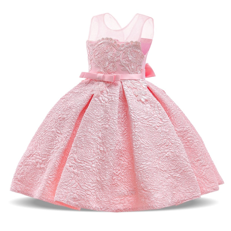 Robe de Princesse 3 ans brodée
