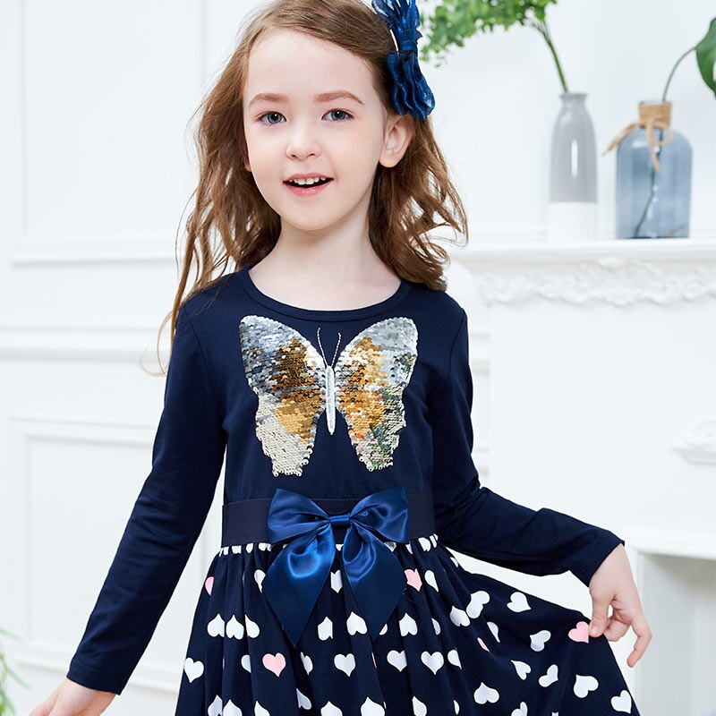 Ma Robe Princesse - Robe Princesse Fille Cœurs et papillon