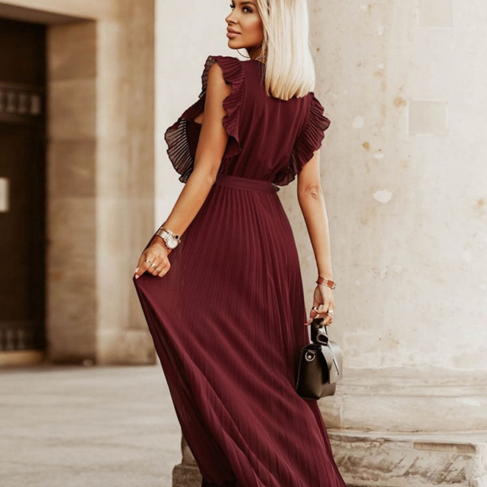 Robe Bordeaux Femme – Ma Robe Princesse