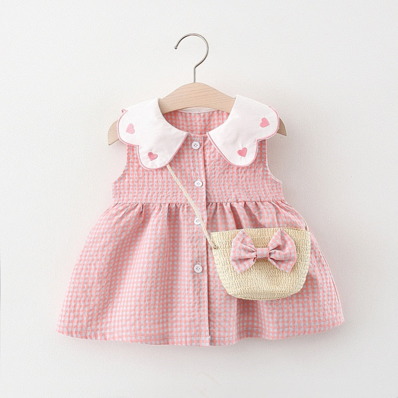 Ma Robe Princesse- Robe Princesse Bébé Col Festonné