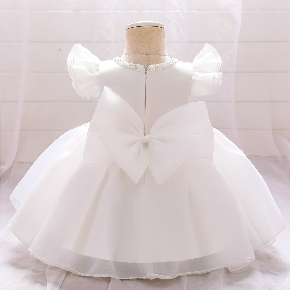 Ma robe Princesse - robe princesse bébé baptême blanche
