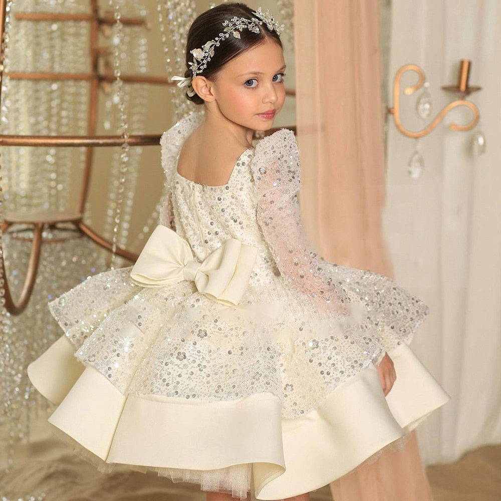 D Honneur Robe Princesse Fille Mariage Robe Princesse Demoiselle D
