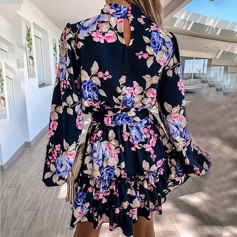 Robe Femme Bleu Marine floral