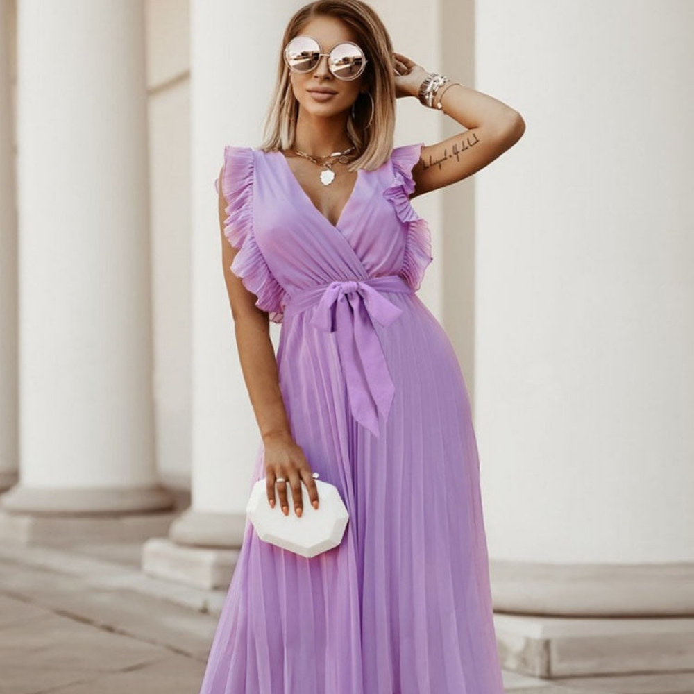 Robe Violette Robe De Soirée Mauve Robe Violette Robe De Cocktail