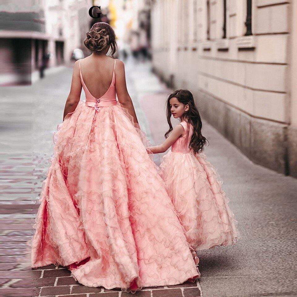 Robes princesse assorties maman et fille