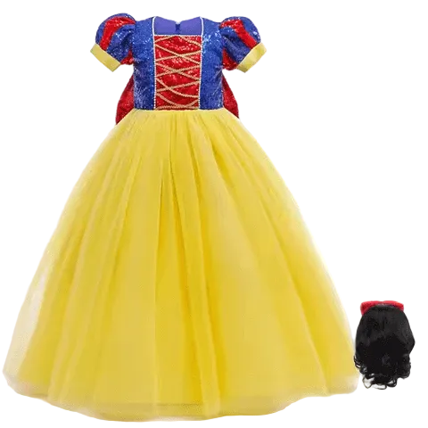 Robe Blanche Neige Fille