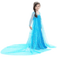 Robe Princesse Fille Reine des Neiges