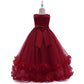 Robe de Princesse Bordeaux