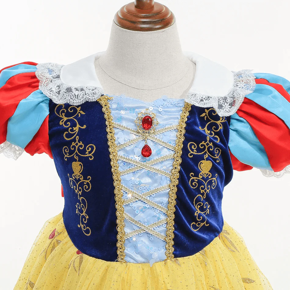 Robe Princesse Blanche Neige