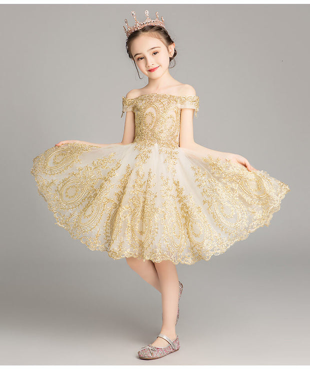 Robe Princesse Dorée