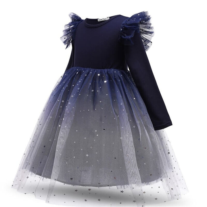 Robe Princesse Bleue Fille