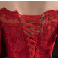 Robe de Mariée Princesse Rouge