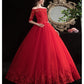 Robe de Mariée Princesse Rouge