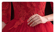 Robe de Mariée Princesse Rouge
