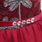 Robe de Princesse Bordeaux