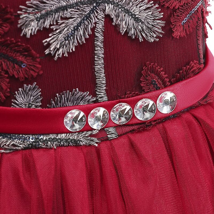 Robe de Princesse Bordeaux