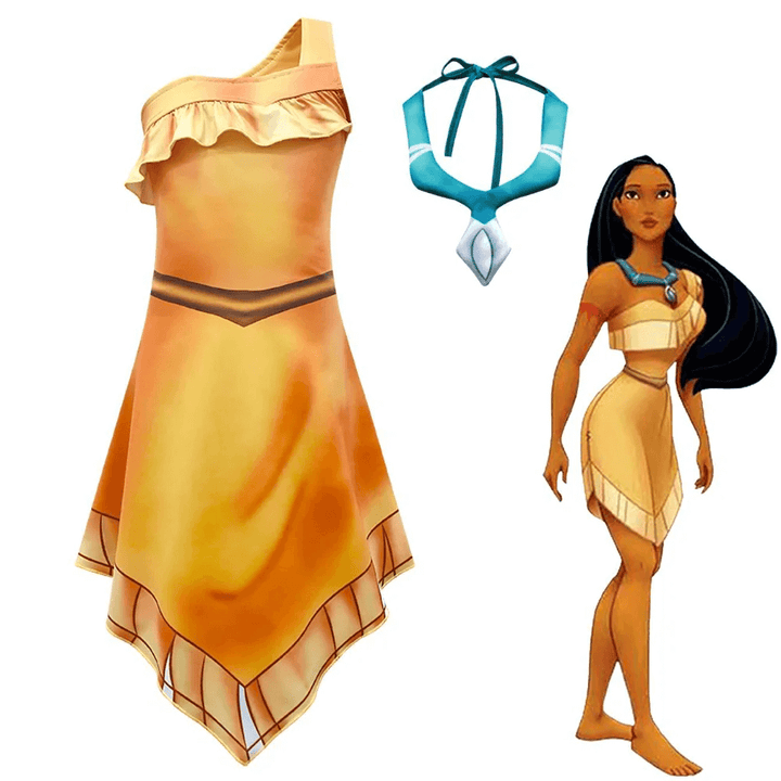 Robe Princesse Jaune