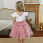 Robe Princesse Rose Petite Fille
