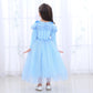 Robe Princesse Fille Manche Longue