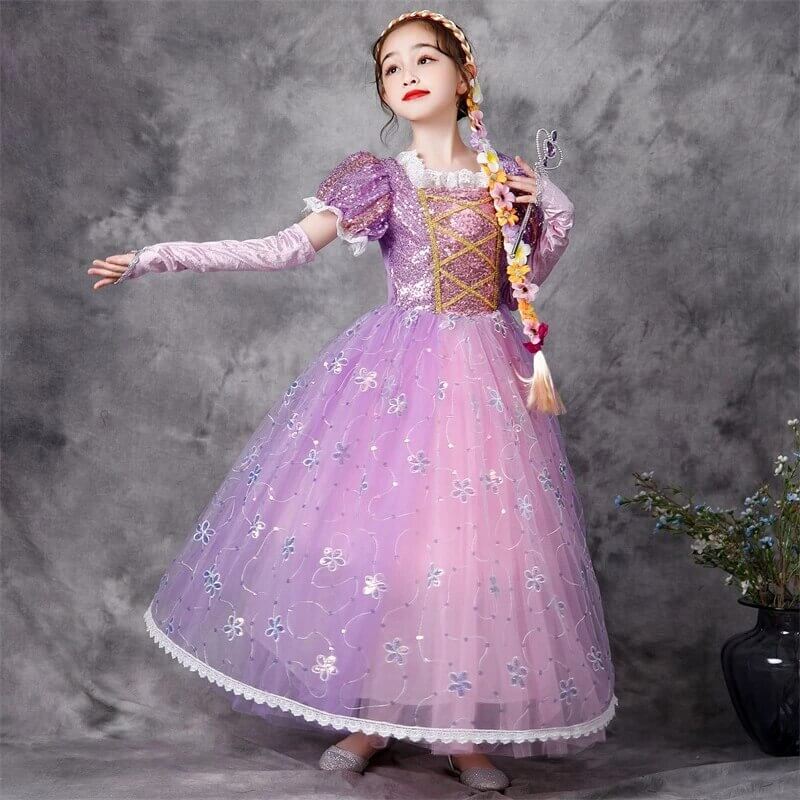 Robe de Princesse qui Brille
