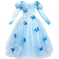 Robe Princesse Fille Manche Longue