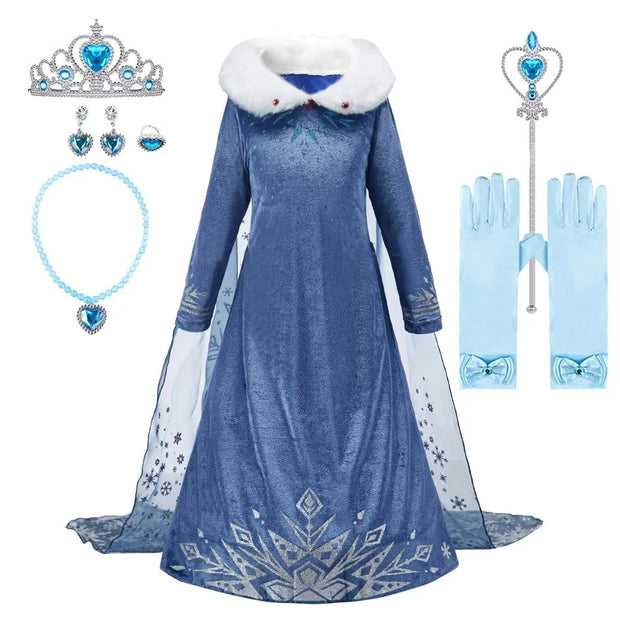 Robe reine des neiges disney sale