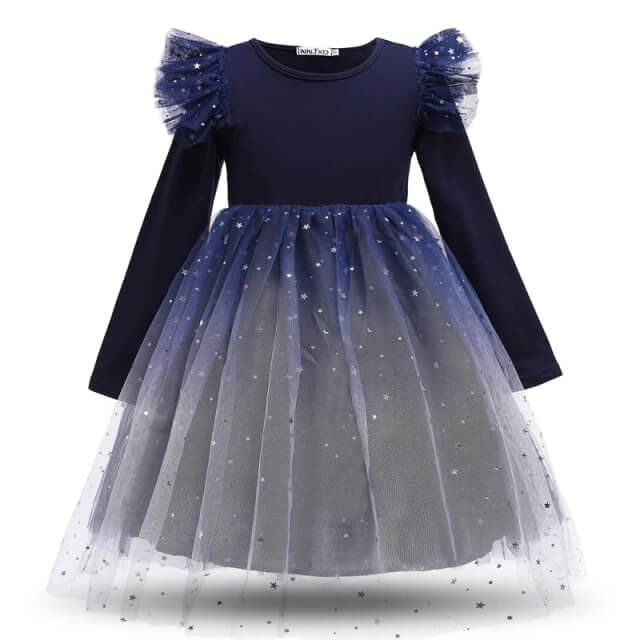 Robe Princesse Bleue Fille