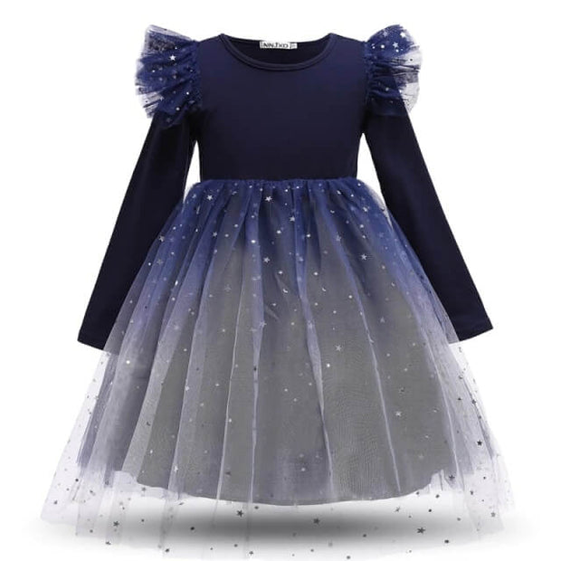 Robe Princesse Bleue Fille