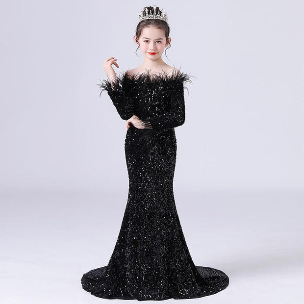 Robe Noire Princesse