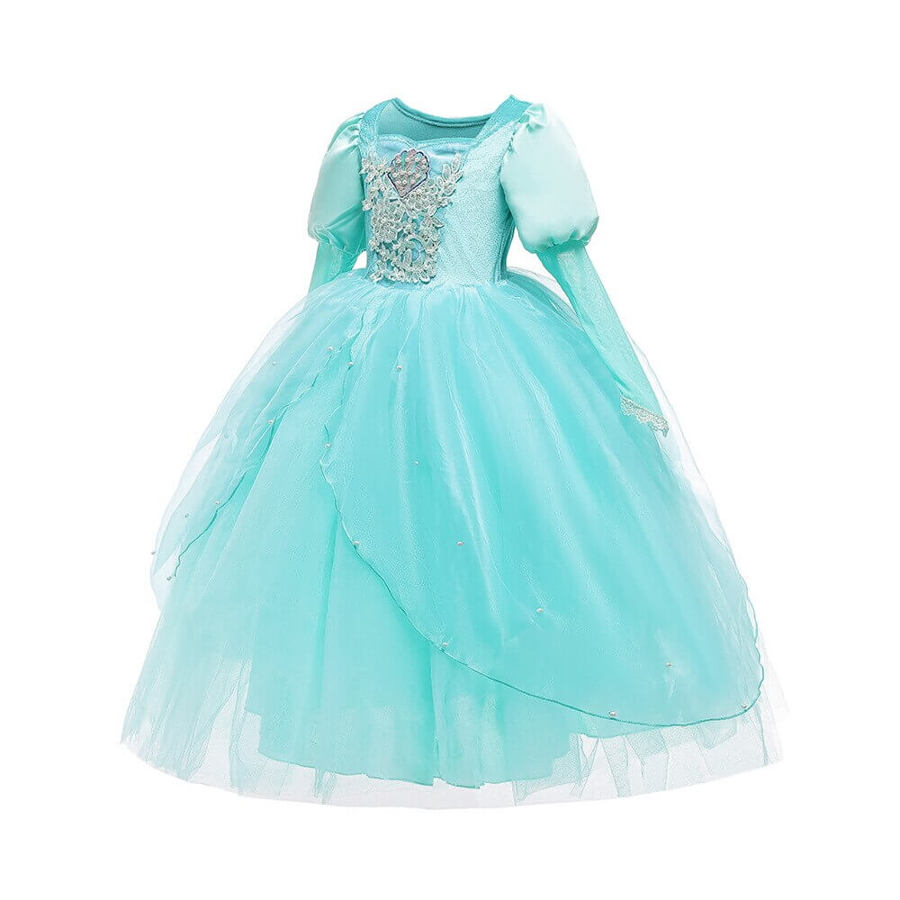 Robe de Princesse Turquoise
