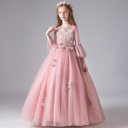 Robe princesse avec des perles